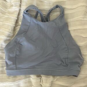 lulu high neck sports bra
